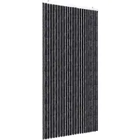 Möbelando Insectenwerend gordijn, antraciet, 100x220 cm, chenille