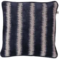 Dutch decor - AWESTA - Sierkussen donkerblauw 45x45 cm