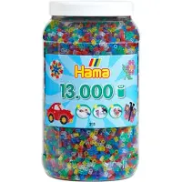 Hama Strijkkralen in een Tonmet Glitters