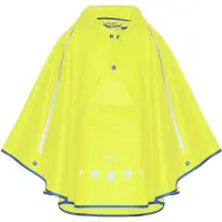 Playshoes Regenponcho Opvouwbaar Neon-geel Junior Maat S