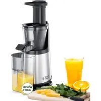 Russell Hobbs Slow Juicer 25170-56, mixer, zilver, one size / EU-stekker, 220V, zilver, one size