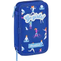 Safta BlackFit8 Gevuld Etui Go Girls - 19.5 x 12.5 cm - 28 st. - Polyester