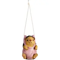 Clayre & Eef Multi Decoratie hangend egel 13*10*17 cm 6PR3377