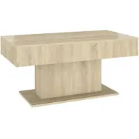 vidaXL Salontafel Sonoma-eik, 96x50x45 cm, houtvezel