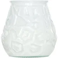 Cosy & Trendy Mini Lowboy Kaars In Pot - Wit - 17 Uur (15 Stuks)