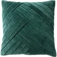 Dutch decor - GIDI - Kussenhoes 45x45 cm - velvet - effen kleur - Sagebrush Green - groen