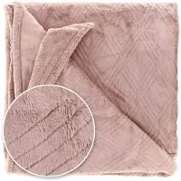 Unique living Auke fleece plaid
