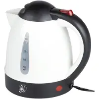 All Ride Waterkoker - 0.8L - Kunststof - BPA vrij - Automatisch Uitschakelen - 19x22x8 - Zwart|Grijs