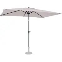 Vonroc Parasol Rapallo 200x300cm – Premium rechthoekige parasol | Beige