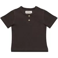 Blokker Little Indians T-shirt Rib Junior Katoen Bruin Maat 122