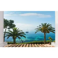 Overig Paradise Fotobehang Paradise View - Meerkleurig - 2,80m X 450cm