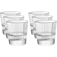 Royal Leerdam Diva drinkglazen/tumblers - 6x - transparant - 300 ml - Drinkglazen