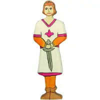 Holztiger Figurine Prins - Handgeschilderd - Europese fabricage