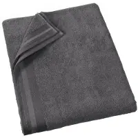 De Witte Lietaer Badlaken Contessa Dark Grey (100 x 150 cm)