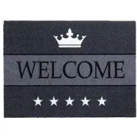 MD-ENTREE Droogloopmat 5 Sterren grijs 60x80 cm