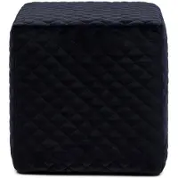 Rivièra Maison Seine Footstool Vel III Indigo