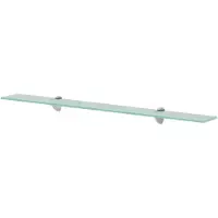vidaXL Zwevend schap 90x10 cm 8 mm glas