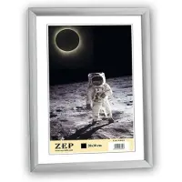 Zep HAES deco - Kunststof fotolijst 50x70 zilver Easy Frame - EF8S