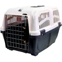 SKUDO transportbox antraciet/wit 48x31,5x31 cm
