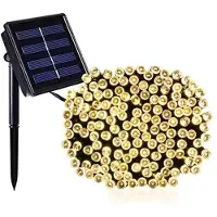 Lumisky LUMI GARDEN Yogy Zonne-lichtslinger op zonne-energie - warm wit licht op zonne-energie - 200 LED - 1700 cm