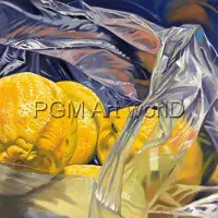 Blokker Thomas Freund - Lemon Bag Kunstdruk 98x98cm