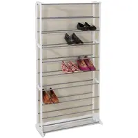 Benson Stapelbaar schoenenrek / schoenenstandaard - 72 x 25 x 140 cm - schoenenrek voor 40 paar schoenen - Schoenenrekken