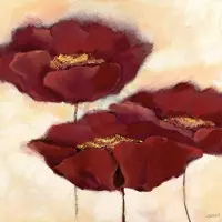 Blokker Elena Filatov - Mohn In Milch Ii Kunstdruk 70x70cm