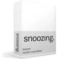 Snoozing katoen molton hoeslaken online kopen