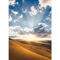 Overig Fotobehang Wüstenmagie - Blauw - 2,80m X 200cm