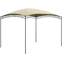 vidaXL Prieel 180 g/m² 3x4x2,65 m crème