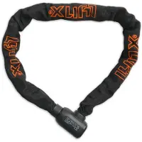 Lynx kettingslot art-2 100cmx9.0mm nylon hoes zwart op kaart