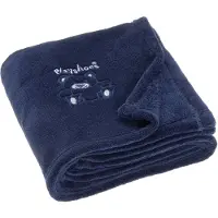 Playshoes Fleecedeken Beer 100 X 150 Cm Marineblauw
