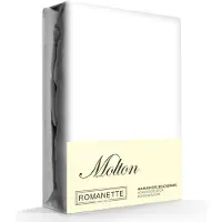 Romanette stretch molton hoeslaken - 80% katoen - 20% polyester - online kopen