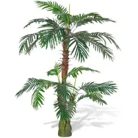 vidaXL Kunstplant cycaspalm 150 cm groen