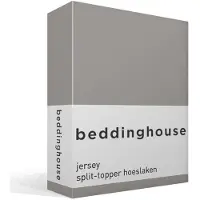 Beddinghouse - Jersey - Split-topper - Hoeslaken - 180x220 cm - Taupe