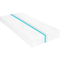 vidaXL Matras 7 Zone 16 cm PU-schuim H2 H3 80x200 cm