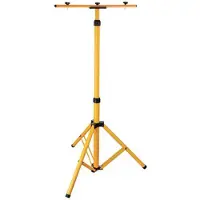 BES LED Bouwlamp Statief - Houder - Uitschuifbaar - Aluminium - Dubbel