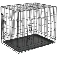 @Pet hondenbench 92,5x57,5x64 cm metaal zwart 15003