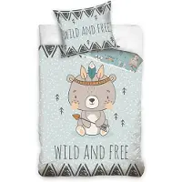 Sweet Home Kinderdekbedovertrek wild and free - katoen - 1-persoons