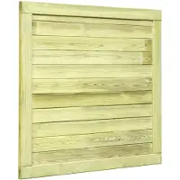 vidaXL Poort 100x100 cm geïmpregneerd grenenhout