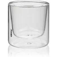GEFU Thermos Glas 'Mira' Set van 2, Kopje, Transparant