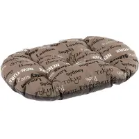 Ferplast Dierenkussen Relax Cities 85 X 55 Cm Katoen Bruin