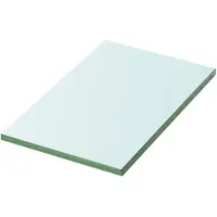 vidaXL Wandschap transparant 20x12 cm glas