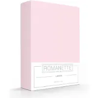 Romanette Laken Roze (Katoen)-200 x 260 cm (2-persoons)