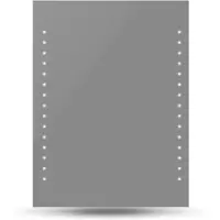 vidaXL Badkamerspiegel met LED's 60x80 cm