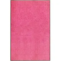 vidaXL Deurmat wasbaar 120x180 cm roze