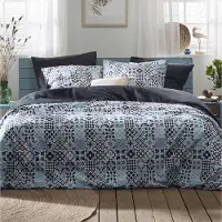De Witte Lietaer Dekbedovertrek Azula Oxyde Percal-140 x 200 / 220 cm | 1-Persoons