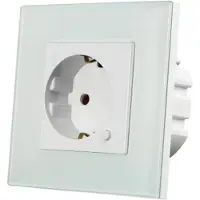 V-TAC VT-5134 WiFi wandcontactdoos – wit – 10A – 2200W