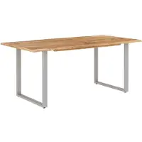 vidaXL Eettafel 180x90x76 cm massief acaciahout