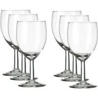 Royal Leerdam 12x Luxe witte wijn glazen 240 ml Gilde - Wijnglazen